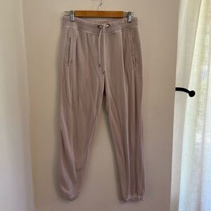 James Perse Light Cement Grey Lightweight Sweatpants